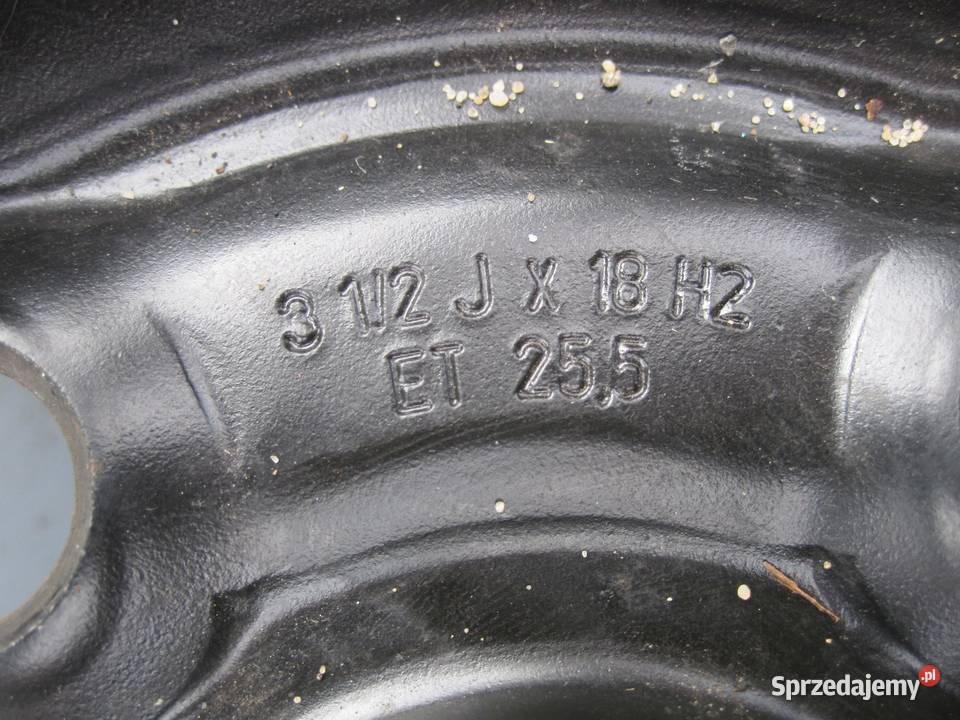 AUDI A3 8P GOLF V VI koło dojazdowe 1257018 99M Opony i felgi