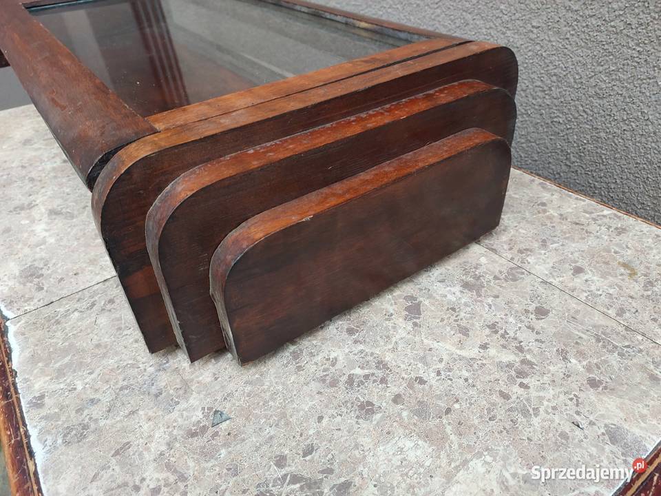 Szafka witrynka z obudowy starego przedwojennego Tczew