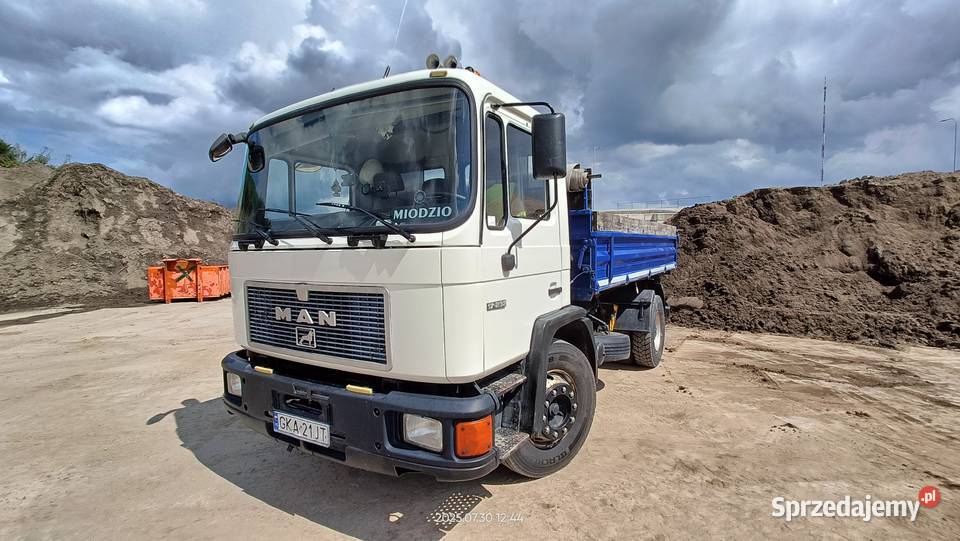 Man 17232 wywrotka oryginał Kartuzy