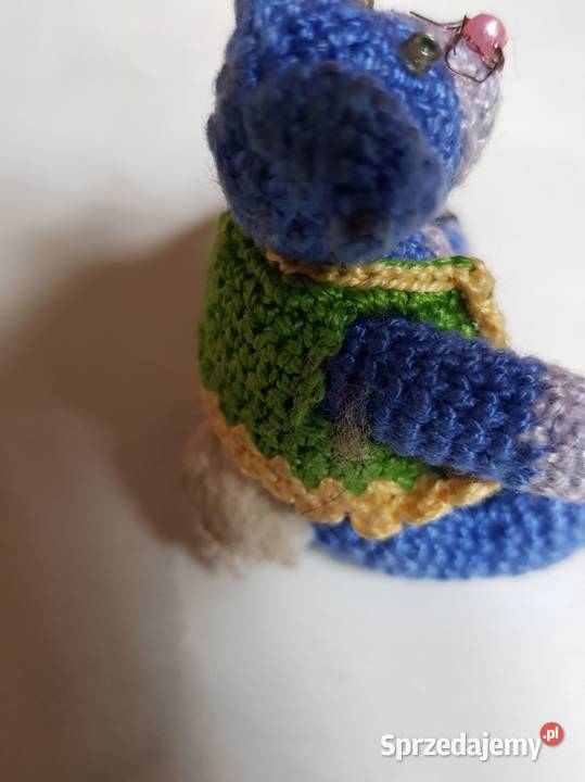 ręcznie robiony miś breloczek zabawka prezent Kielce