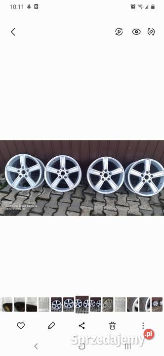 Felgi aluminiowe 5x1143 Piaskowane i malowanie Słomniki