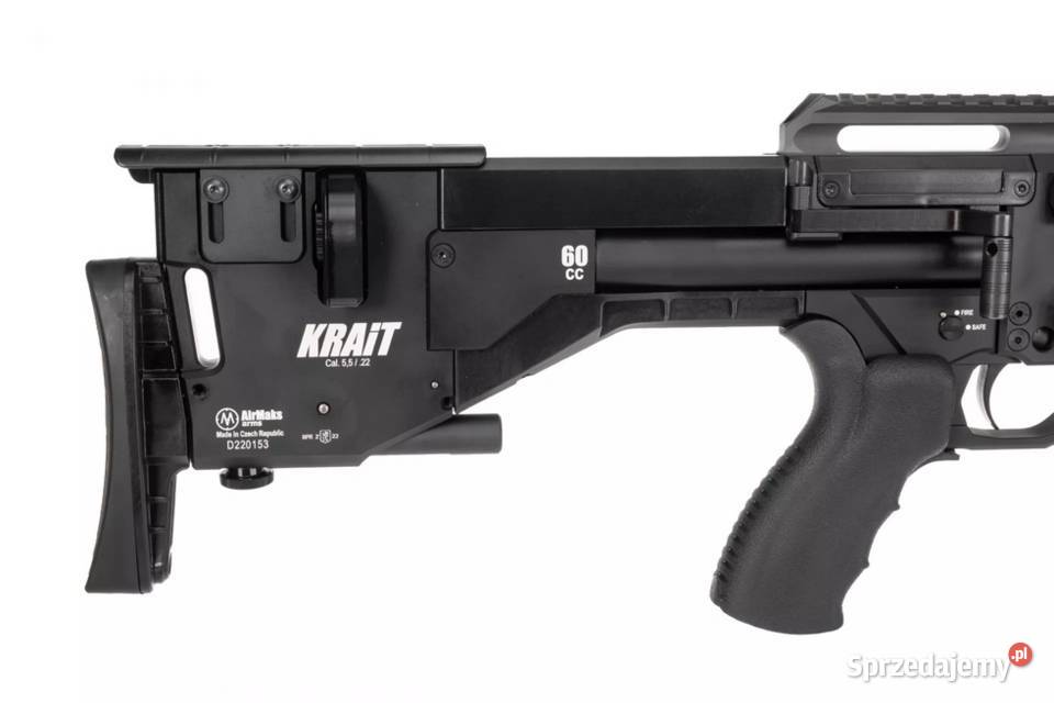 Wiatrówka AirMaks Krait 635 mm niekokesz Trzcianka sprzedam