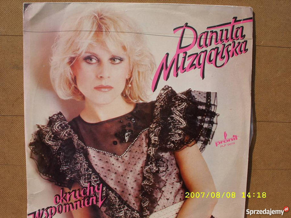 LP pop DANUTA MIZGALSKAOKRUCHY WSPOMNIEN