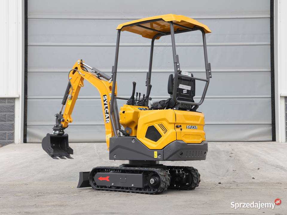 Minikoparka 12t Sylcar 3 łyżki szybkozłącze Koparki