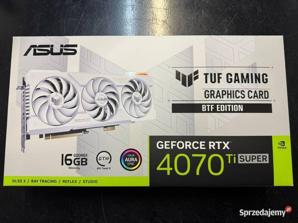 Nowa Karta Graficzna RTX 4070TI warmińsko-mazurskie Przerośl Gołdapska