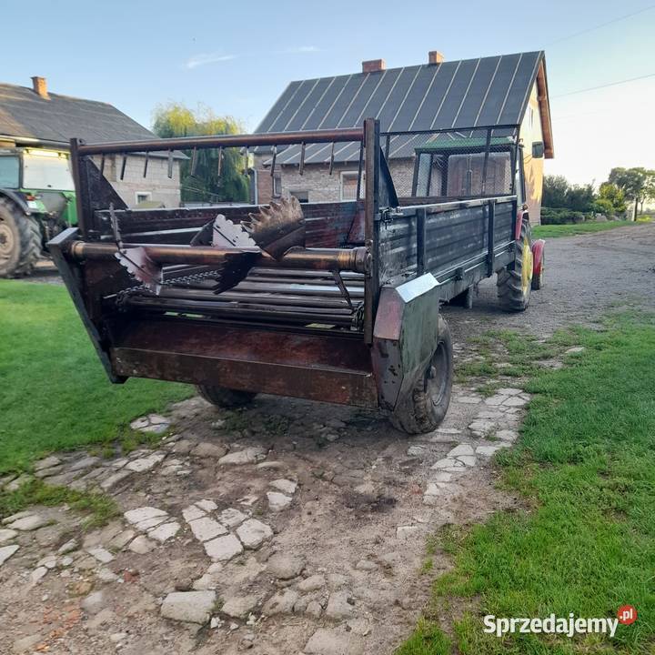 rozrzutnik obornika jednoosiowy Nowe