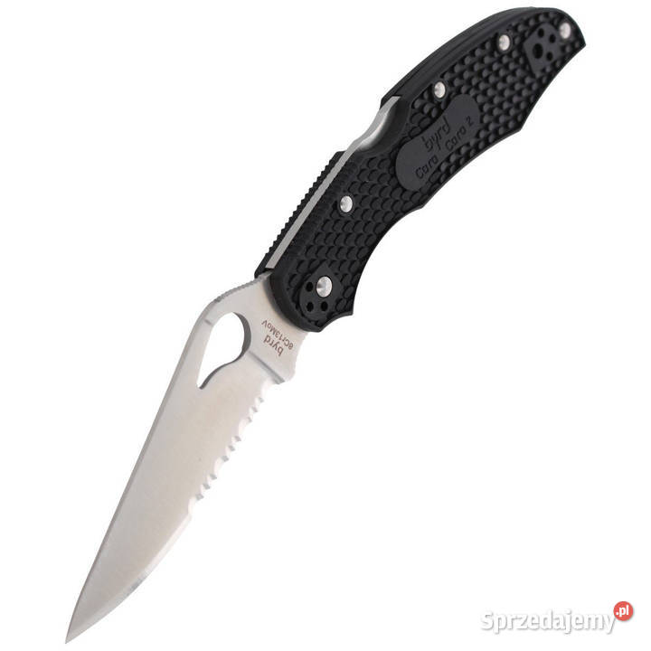 Nóż składany Spyderco Byrd Cara Cara 2 FRN Black Akcesoria, narzędzia i noże Warszawa