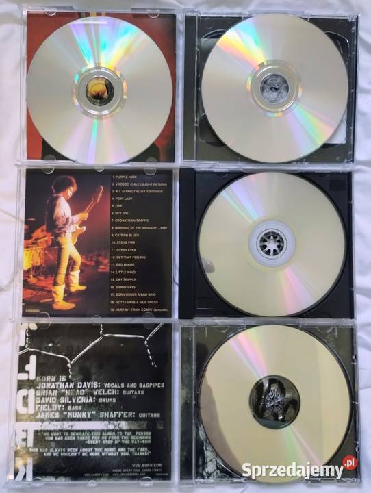 Płyty CD muzyka rockowa CD Poznań sprzedam