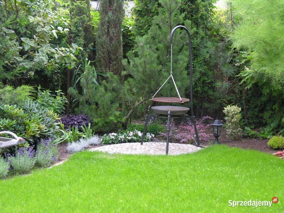 palenisko grill kociołek ruszt żeliwny patelnia Gołdap