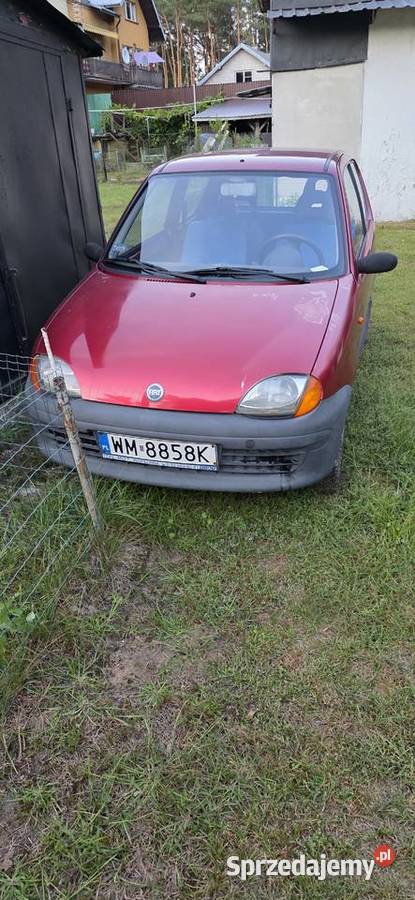 Fiat Seicento 900 nieuszkodzony Seicento mazowieckie Sulejówek
