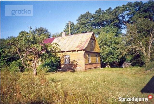 Działka siedliskowa Molendy dom drewniany 102 m2 Molendy