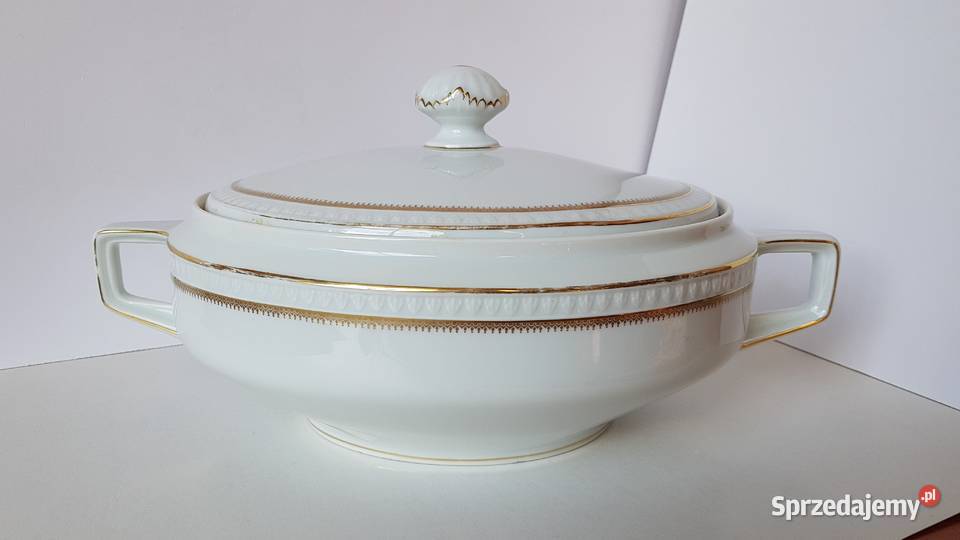 Stara duża porcelanowa waza Ohme Silesia sprzedam