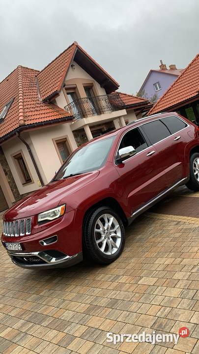 Jeep Grand Cherokee wk2 Summit 36 2014 Grand Cherokee Samochody osobowe Krosno