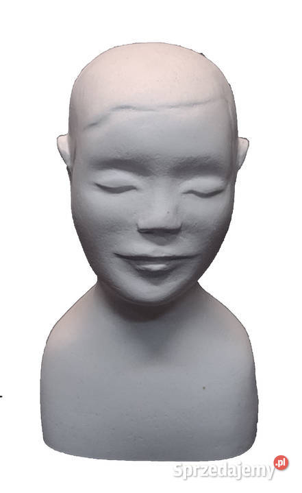 Popiersie gipsowe Główka głowa do utwardzania Gdańsk
