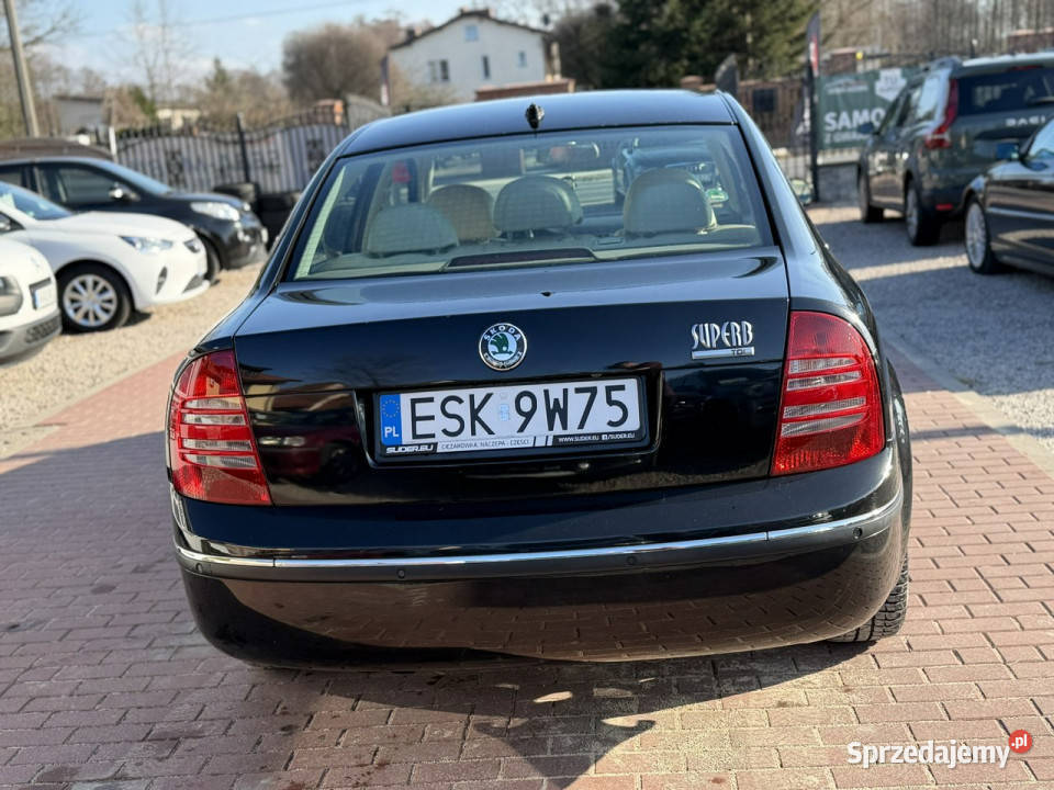 koda Superb Duże Radio Xenon Skóra Super Stan elektryczne lusterka Superb Sade Budy