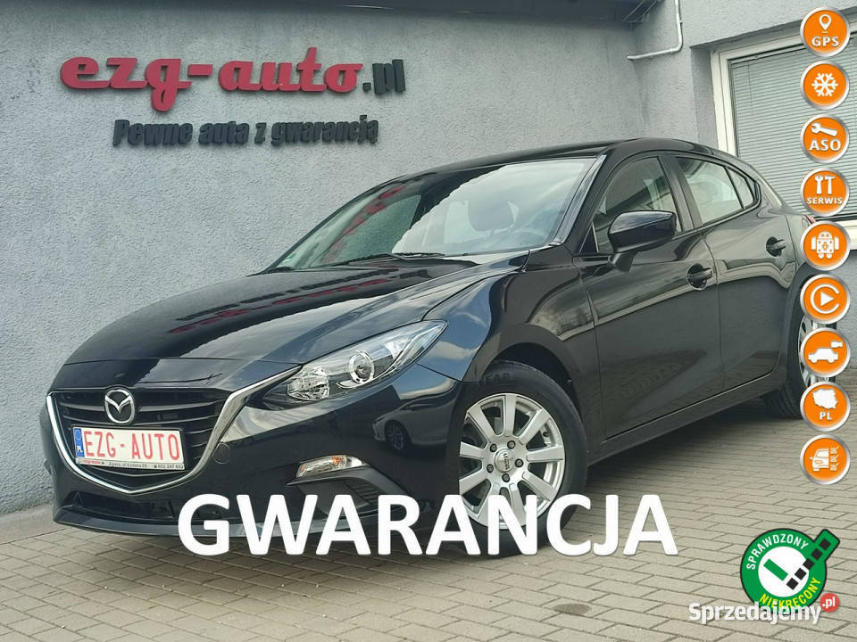 Mazda 3 Nawigacja Kamera Serwis Gwarancja III wspomaganie kierownicy Zgierz sprzedam
