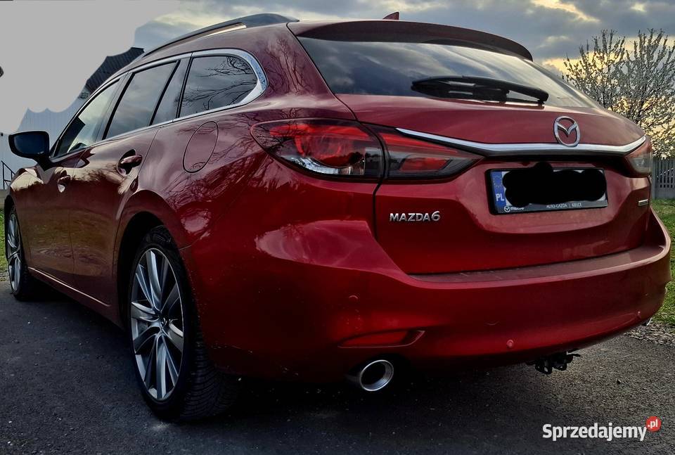 Mazda 6 ORYGINALNY LAKIER Salon BEZWYPADKOWY Sky centralny zamek