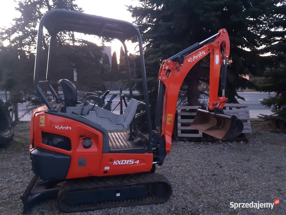 minikoparka kubota kx 0154