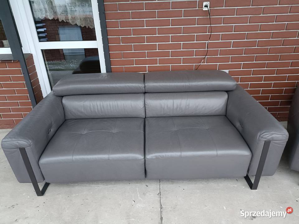 Sprzedam 2 sofy ze skóry wielkopolskie Konin