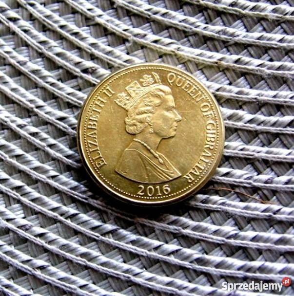 Gibraltar 1 Pound 2016rŁadna Kalisz