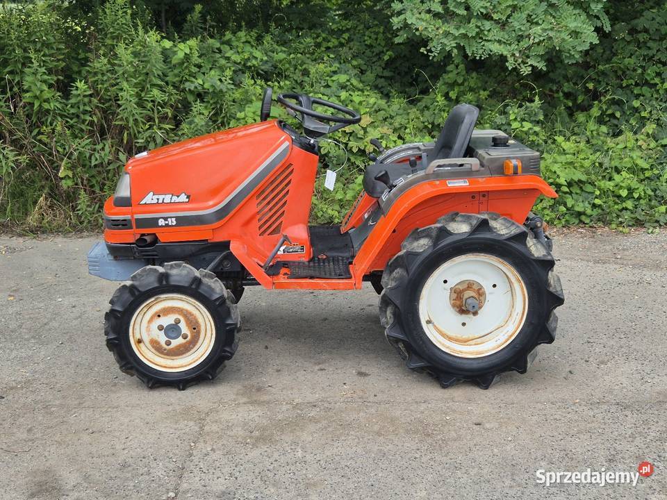 Traktorek traktor KUBOTA ASTE A13D Małuszyn