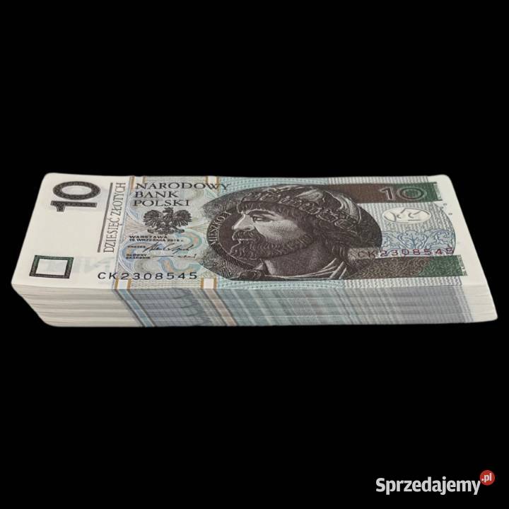 BANKNOTY 10 i 20 złotowe NOWE UNC bezobiegowe Warszawa sprzedam