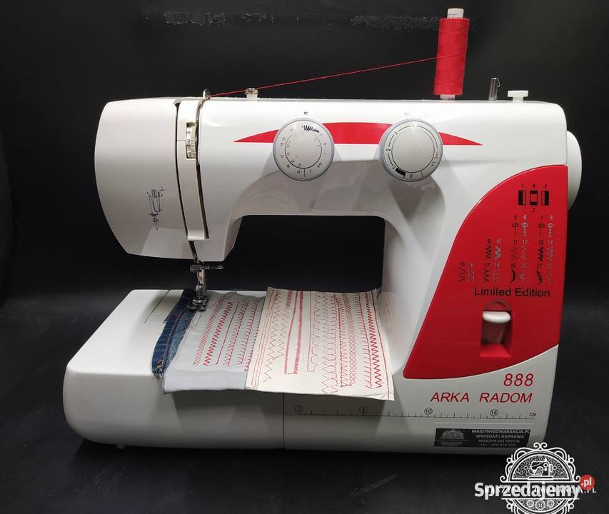 Maszyna do szycia ARKA RADOM jeans bawełna woal AGD drobne Sandomierz sprzedam