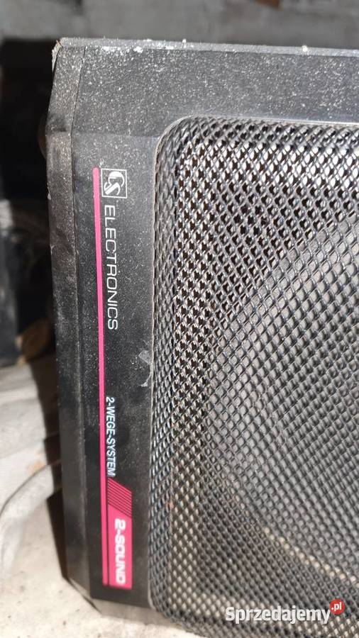 Głośnik retro Electronics 2Wegesystem 2Sound Słuchawki i głośniki mazowieckie Warszawa sprzedam