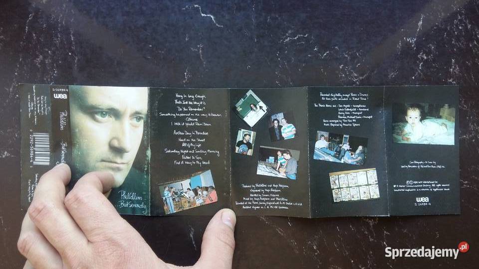 Kaseta magnetofonowa Phil Collins But Seoriusly Płyty i kasety podlaskie Siemiatycze sprzedam