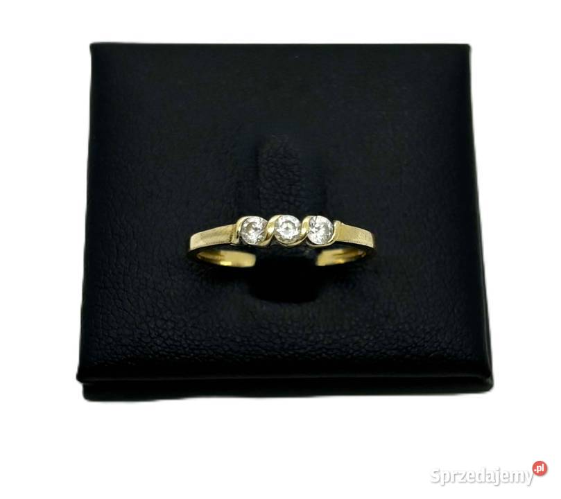 Złoty Pierścionek pr 585 158g R15 Elbląg