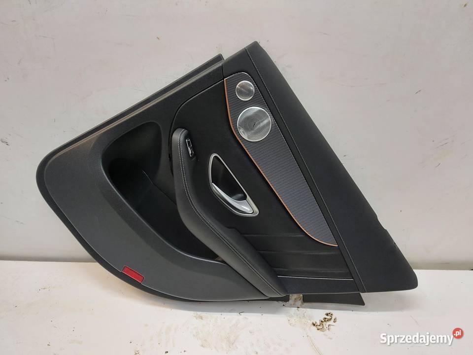 Mercedes EQC 400 W293 TAPICERKA BOCZEK DRZWI