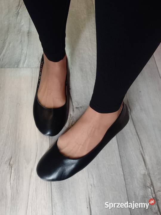 44 bpc Bonprix CZARNE baleriny wieczorowe na małopolskie Kraków
