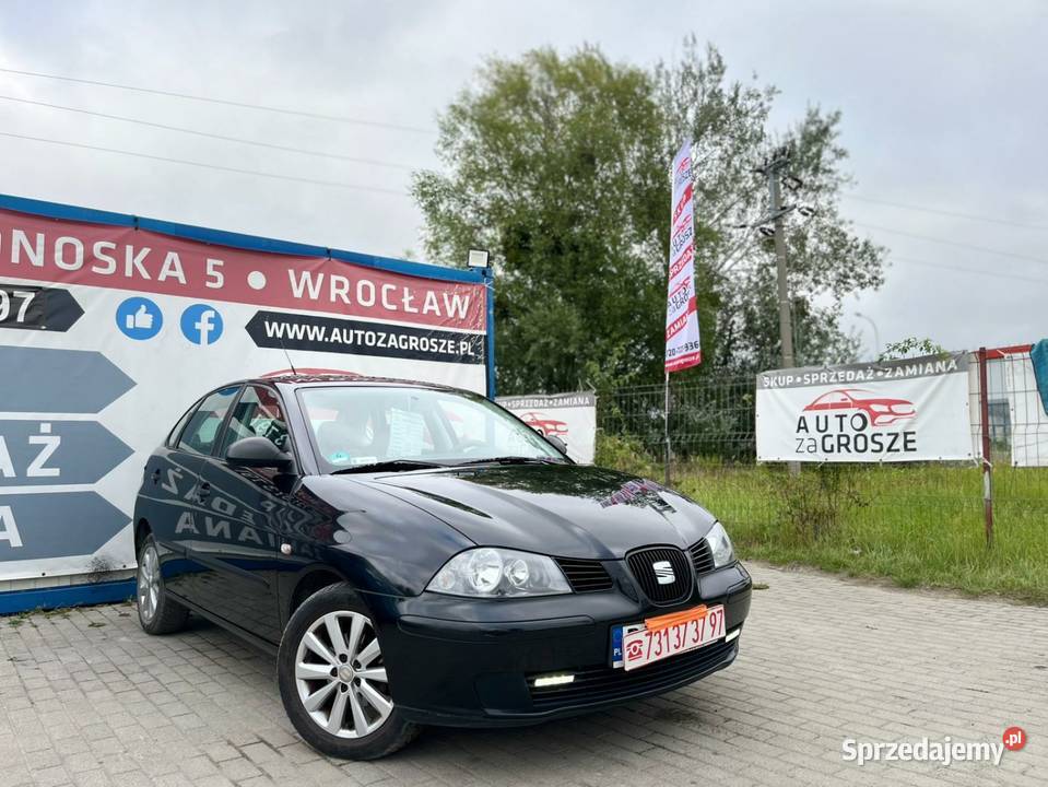 Seat Ibiza 14 Benzyna 20045 drzwiSprawna klima nieuszkodzony Ibiza Wrocław