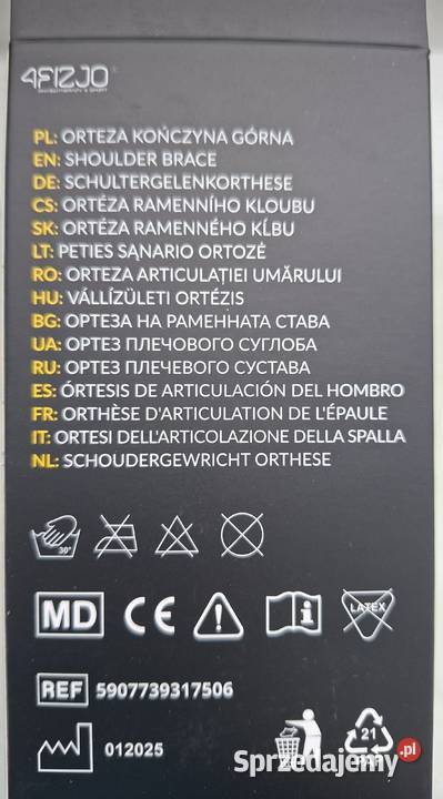 Orteza nadgarstka uniwersalna wygodna tania Syców