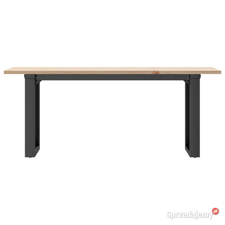 Stolik kawowy z czworokątnymi nogami 110x40x45 Warszawa