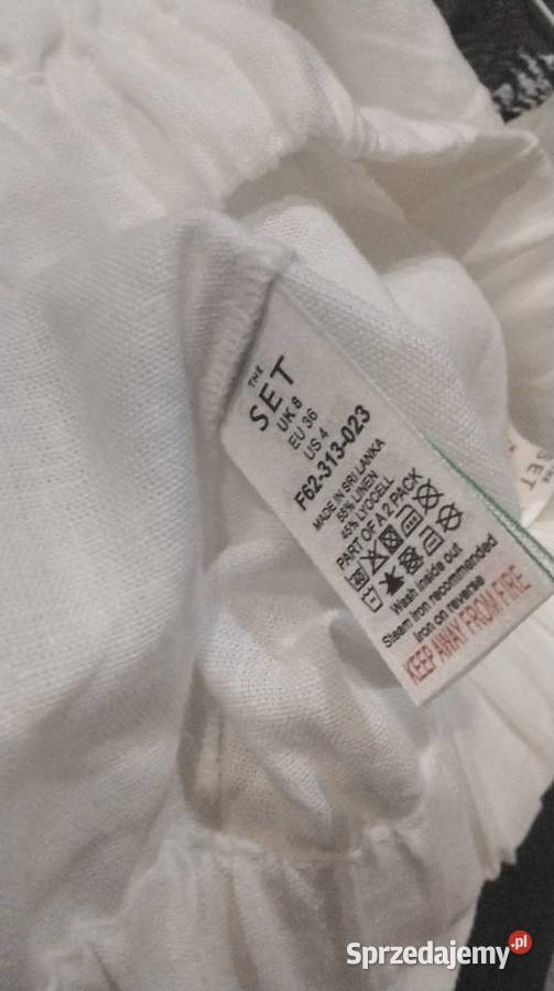 Spodnie Lniane Damskie S NOWE Moda i Styl Nowa Sól sprzedam