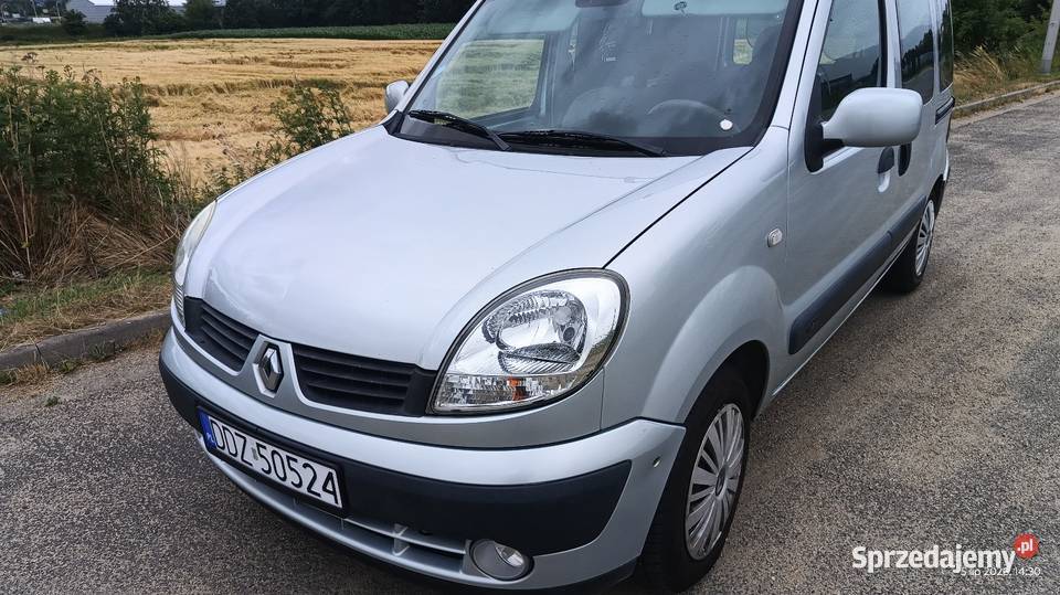 Renault Kangoo 12 16V 75 Expression 2007 ładny Bielawa