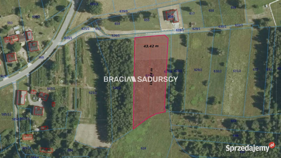 sprzedaży gruntu 4400m2 Buczków