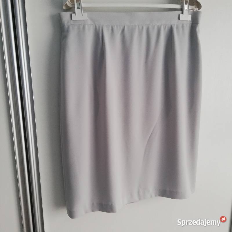 Żakiet ze spódnicą garsonka 46 szary Sieradz