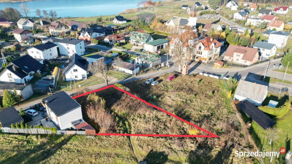 Działka budowlana 900 m Kamienica Królewska asfalt pomorskie