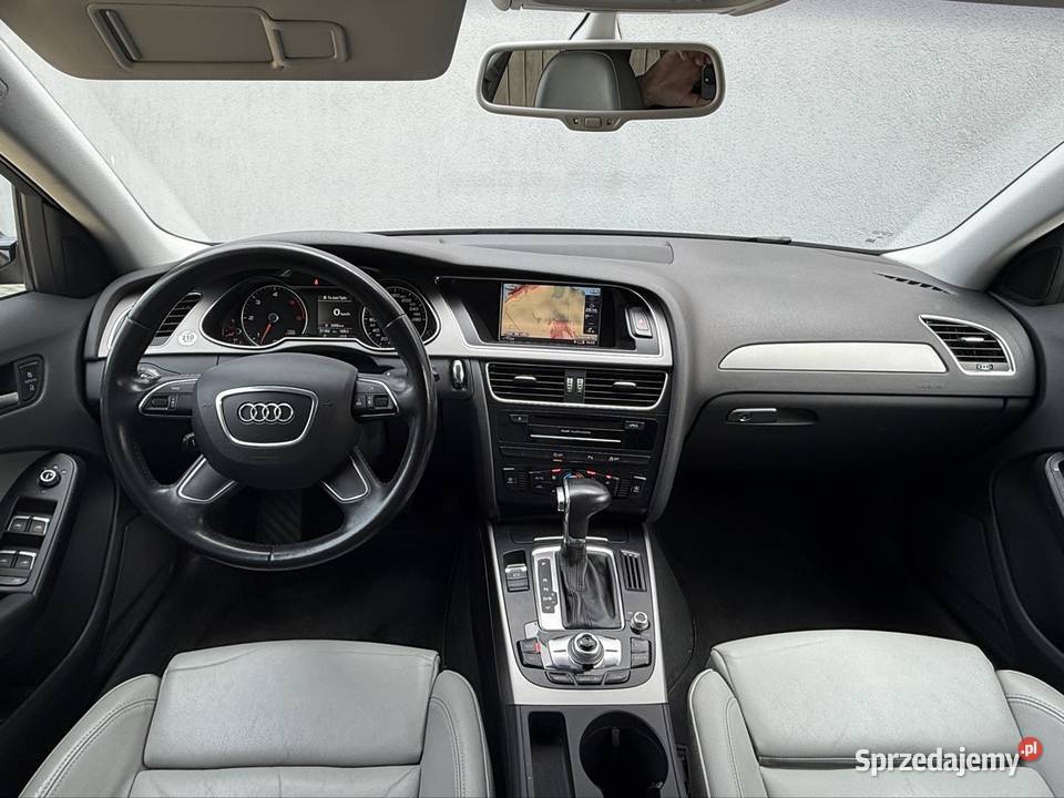 Audi A4 30 Diesel 204 Skóra Nawigacja Xenon Led nieuszkodzony Białystok
