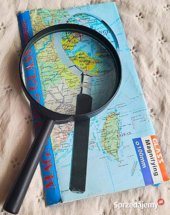 Lupa nieużywana średnica soczewki 10 kujawsko-pomorskie Chełmno