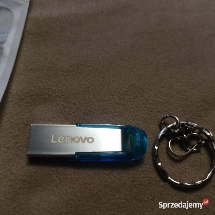 pendrive usb z brelokiem niebieski metalowy Weronikopole