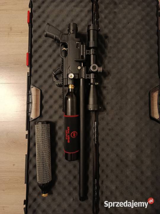 Wiatrówka KRAL PUNCHER JUMBO DAZZLE PCP BLACK Sporty strzeleckie i myślistwo Warszawa