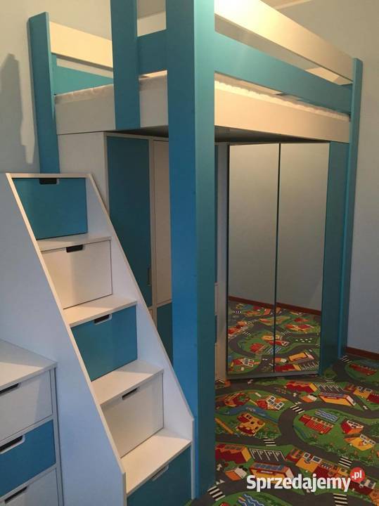łózka na antresoli