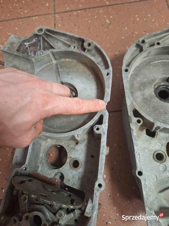 Kartery połówki silnika jawa cz 175 Strzyżów