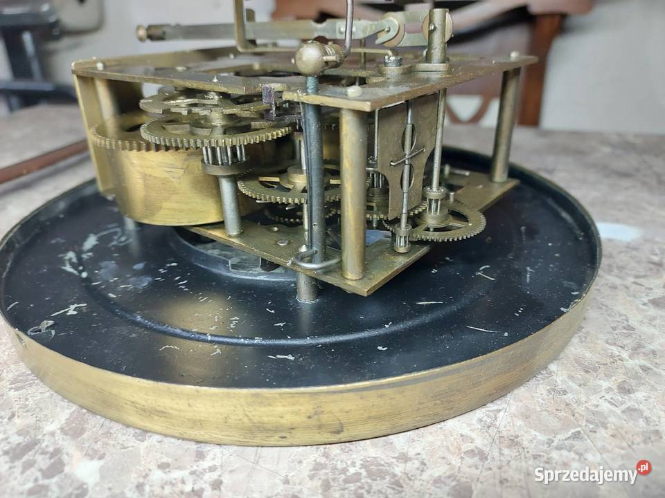 Stary zegar ścienny Junghans 1911r secesja Tczew