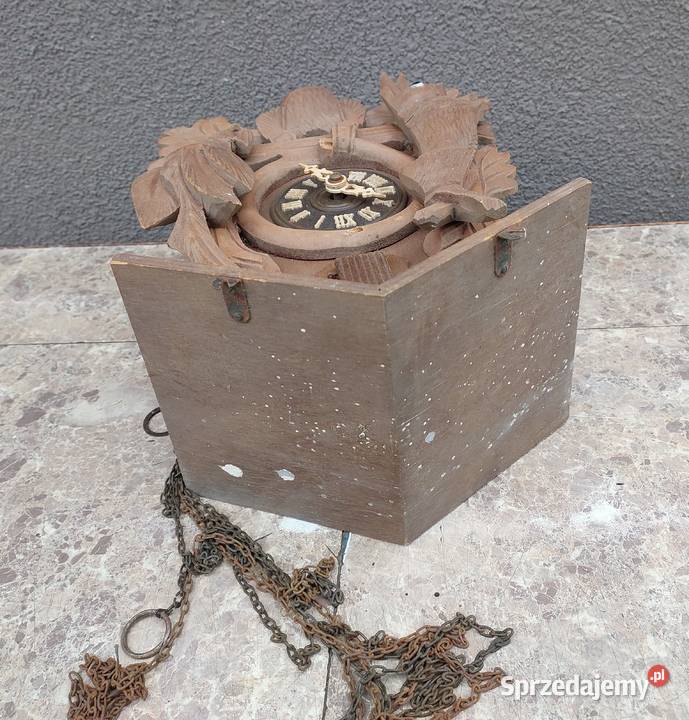 96 Stary zegar kukułka szwarcwald schwarzwald Antyki Tczew