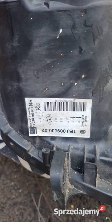 Lampa lewy prawa przód opel insignia A EUROPA Bydgoszcz sprzedam