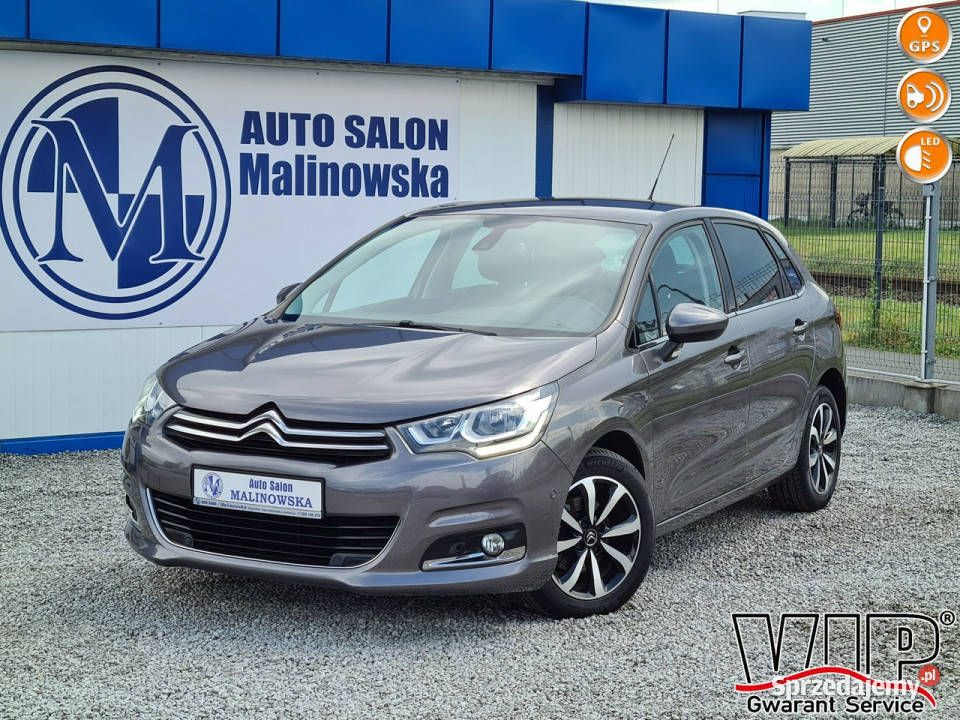 Citroen C4 Automat Navi 2xPDC Klimatronik Led lakier metallic Wągrowiec
